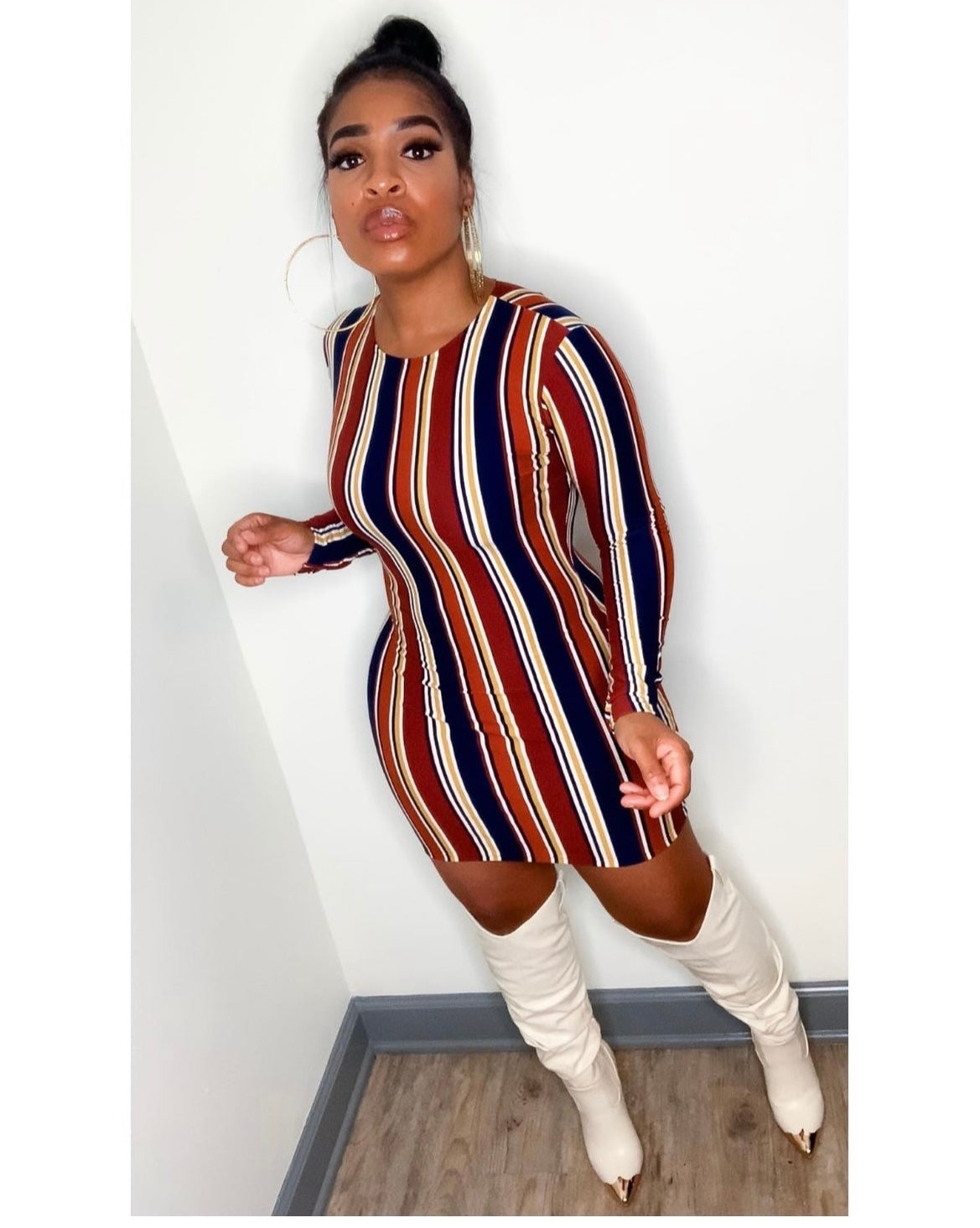 The Line Up Dress