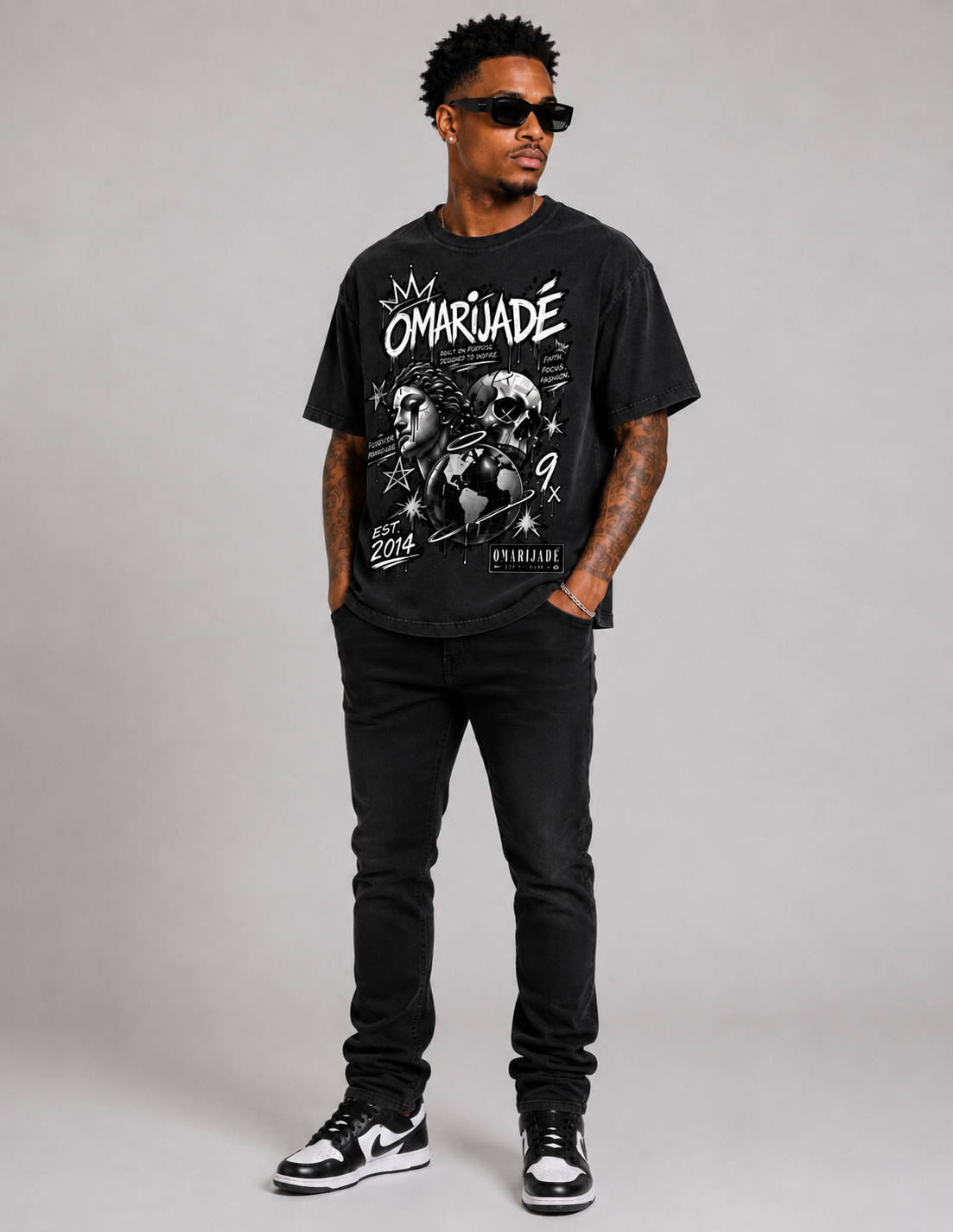 GRAFIT Oversized Vintage Tee