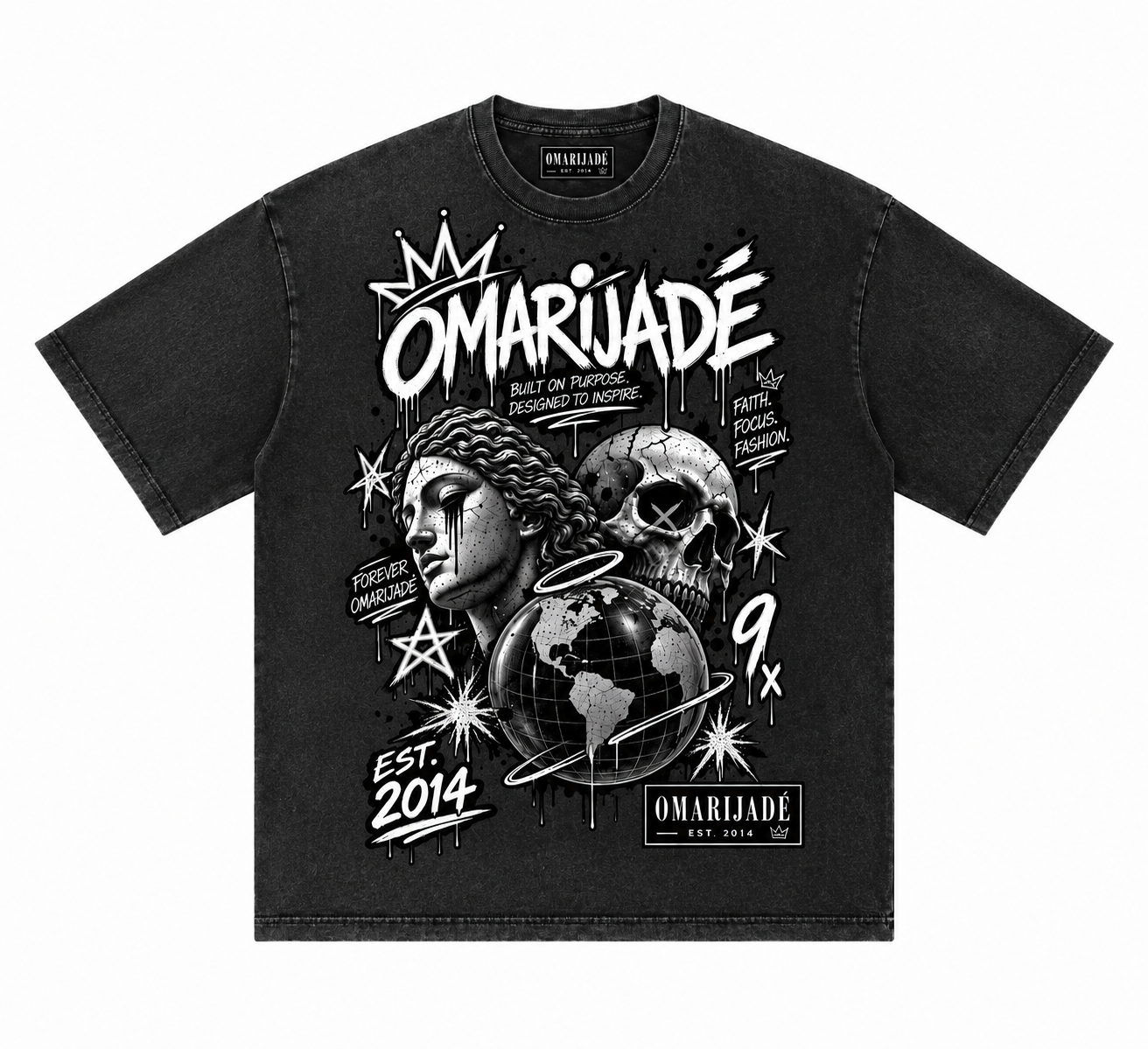 GRAFIT Oversized Vintage Tee