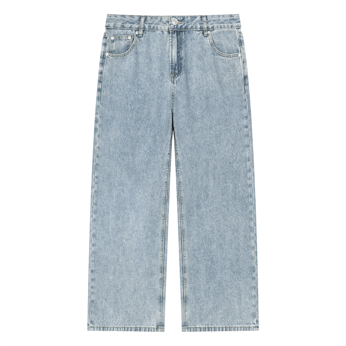 Unisex Vintage Wash Jeans
