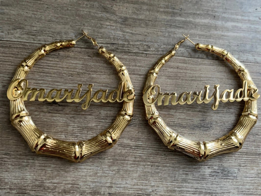 Omarijadé Bamboo Earrings